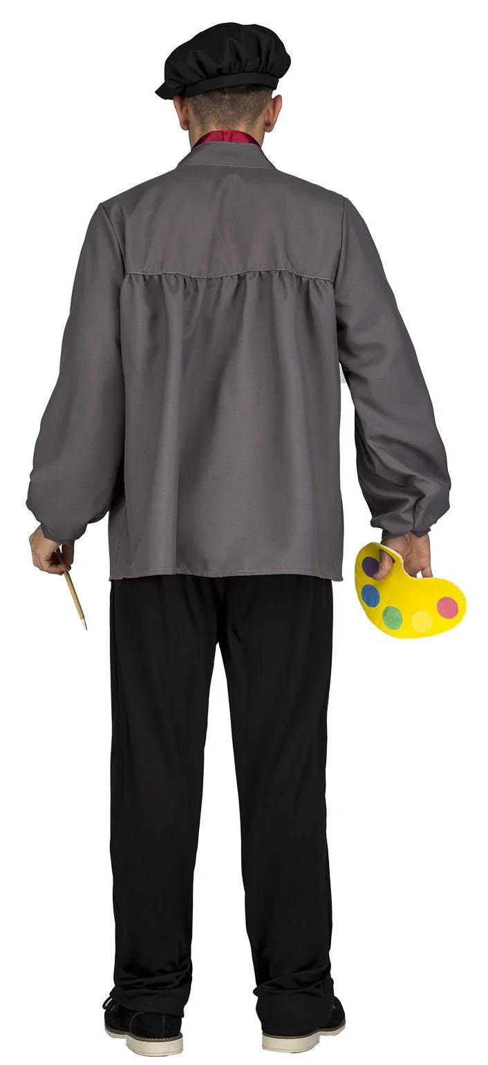 Disfraz de Pintor con Paleta y Pincel para Hombre Otras Profesiones Viving